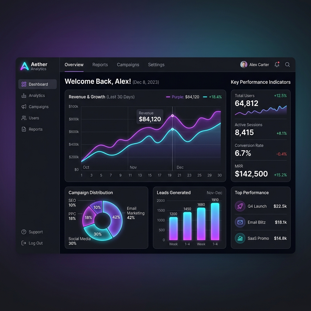 Dashboard Preview